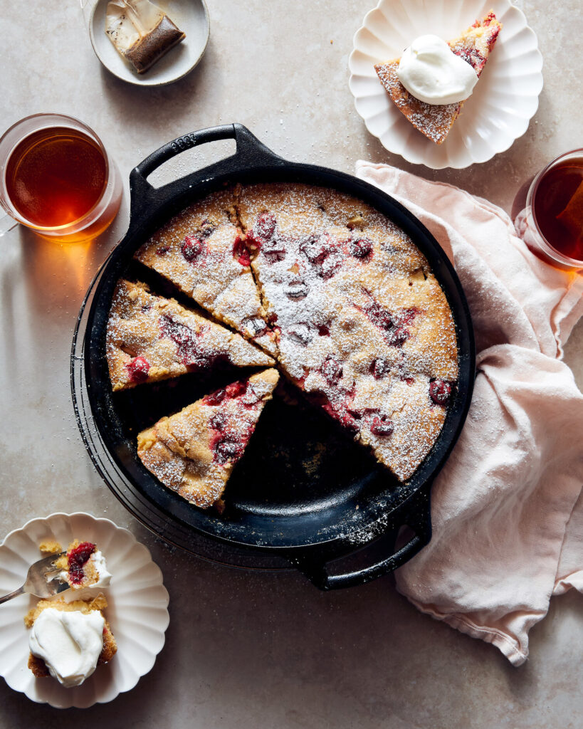 Skillet Cranberry and Apple Cake — Apt. 2B Baking Co.