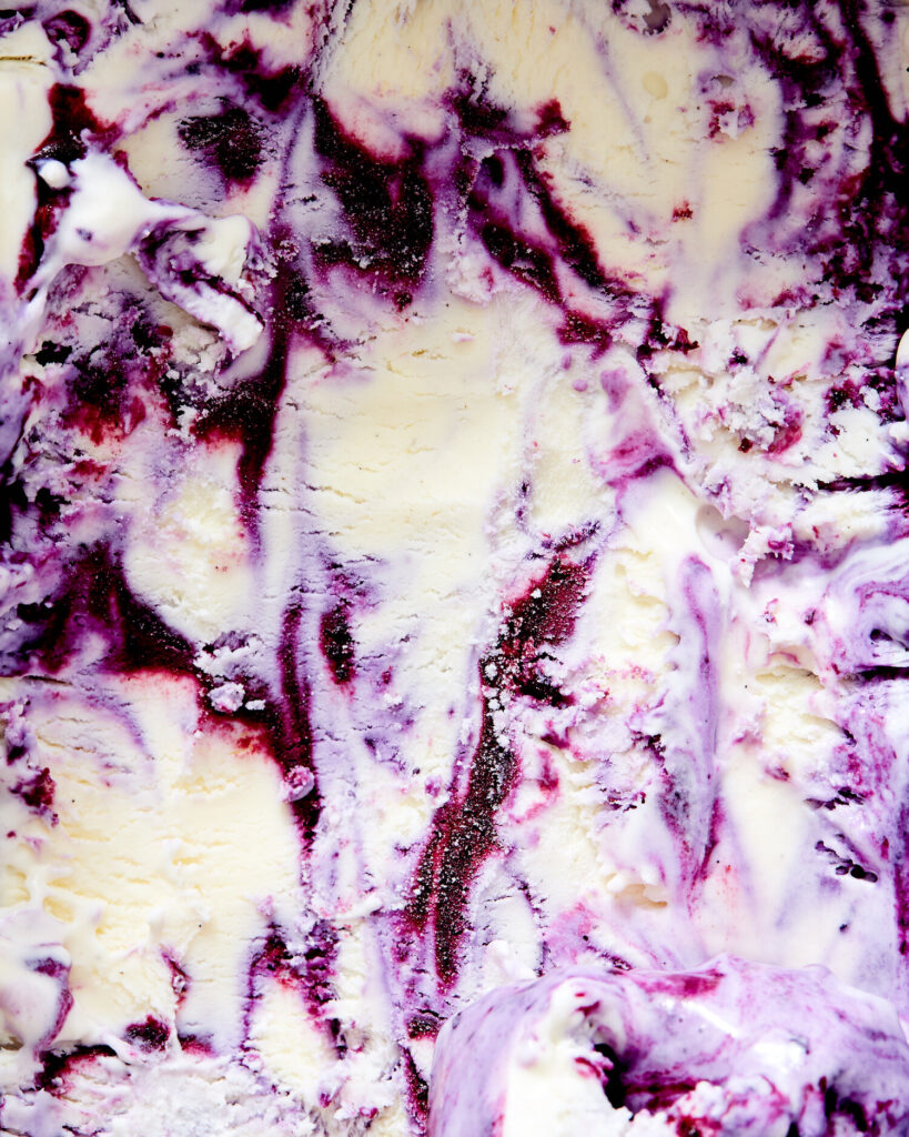 No Churn Crème Fraîche and Blueberry Ice Cream — Apt. 2B Baking Co.