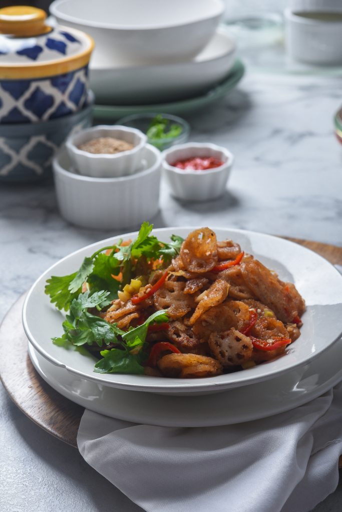 Stir-Fry Lotus Stems – 2 Bliss of Baking