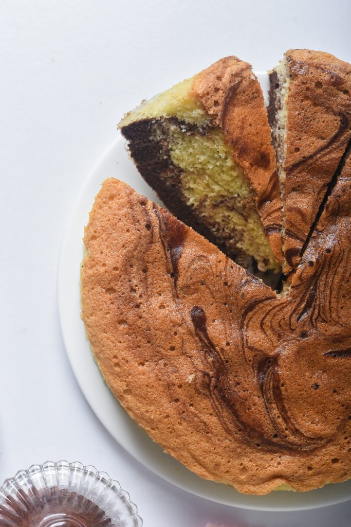 Chiffon Marble Cake – 2 Bliss of Baking