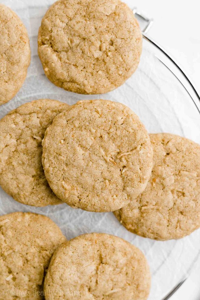 Healthy Coconut Cookies | Amy’s Healthy Baking