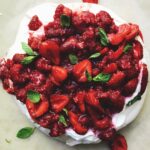Crushed Raspberry and Strawberry Pavlova — Apt. 2B Baking Co.