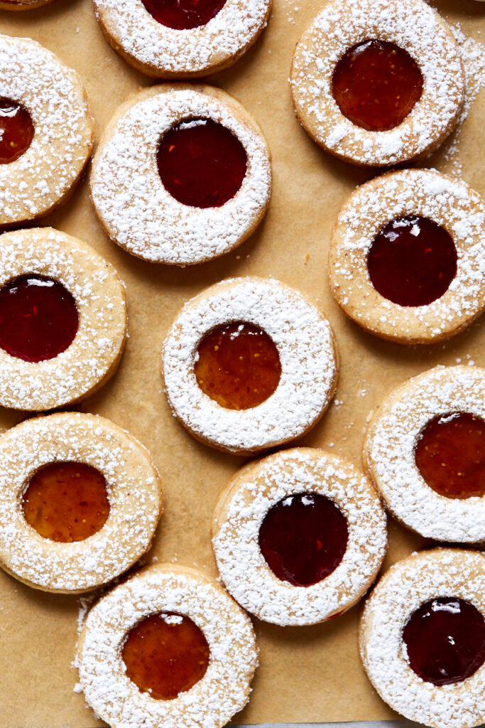 Walnut Linzer Cookies — Apt. 2B Baking Co.